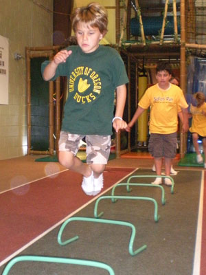 Kids enjoying Safari Run